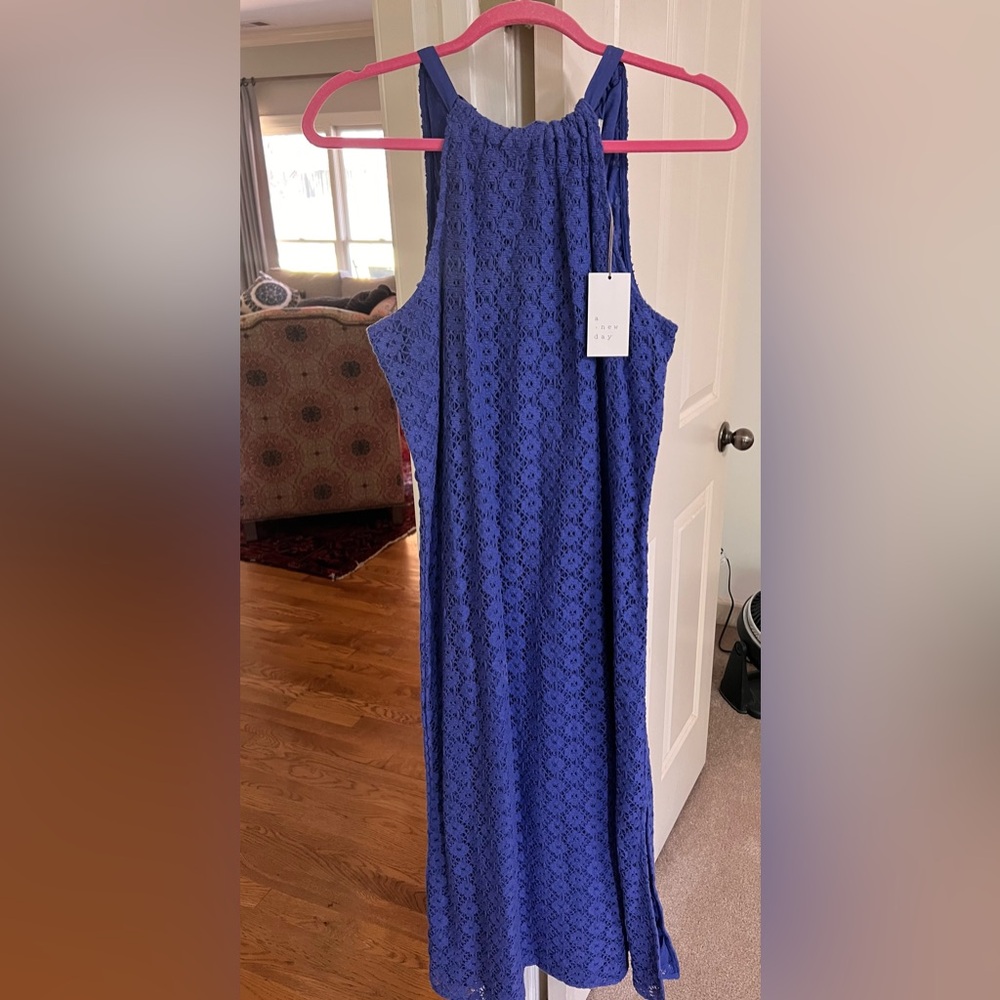 A New Day Women's purple Lace Dress
